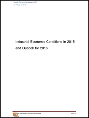 Industrial Economic Conditions in 2015 and Outlook for 2016