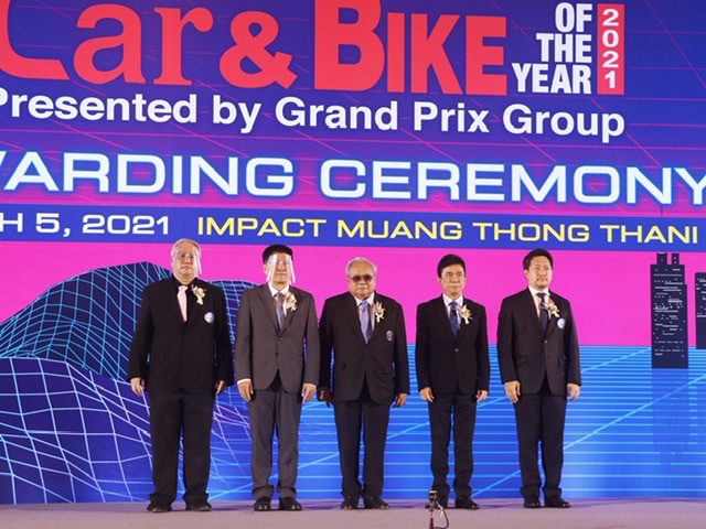 พิธีมอบรางวัล CAR & BIKE OF THE YEAR 2021