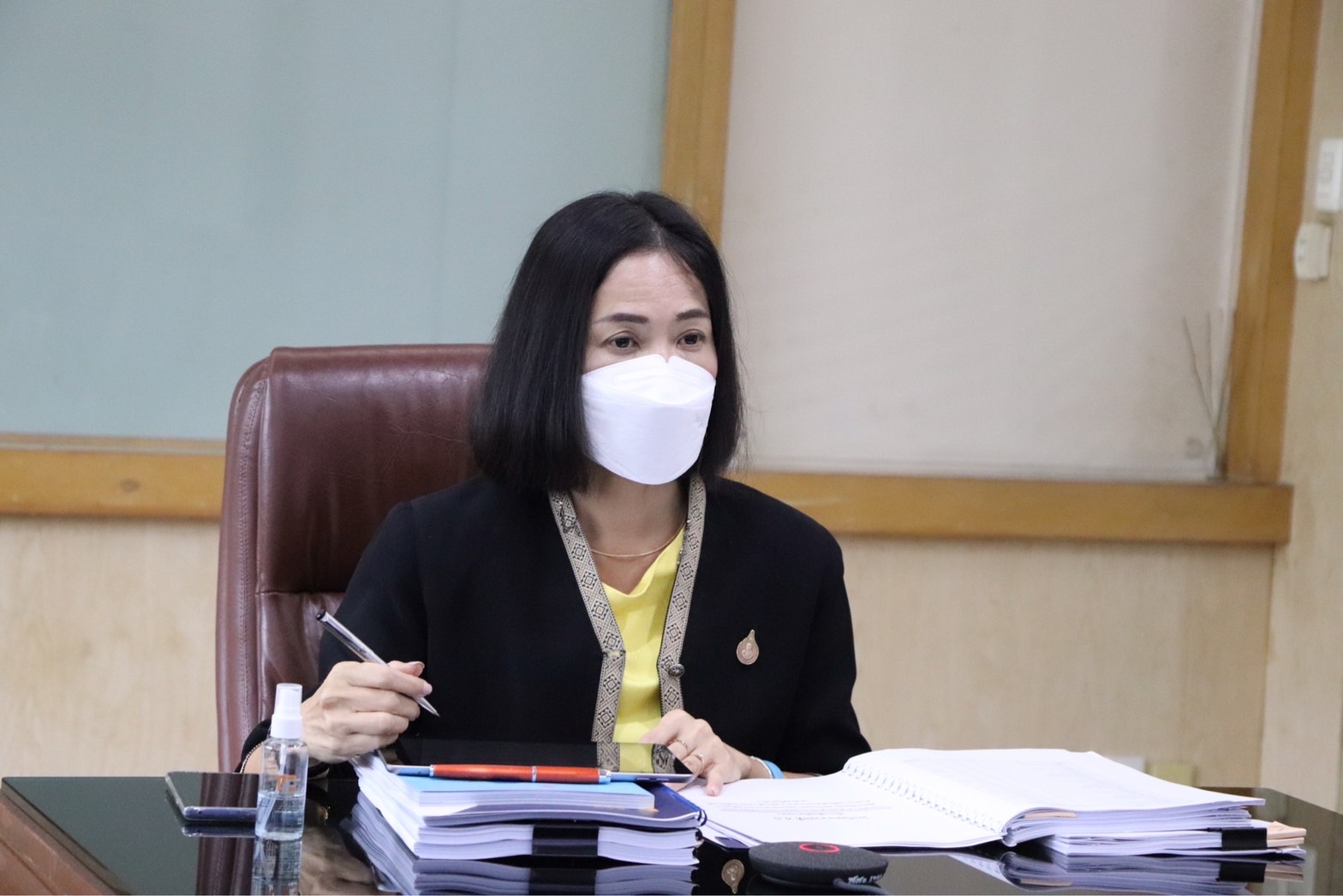 รศอ.ศิริเพ็ญ เข้าร่วมการประชุมคณะกรรมการนโยบายเขตพัฒนาพิเศษภาคตะวันออก (กพอ.) ครั้งที่ 3/2565