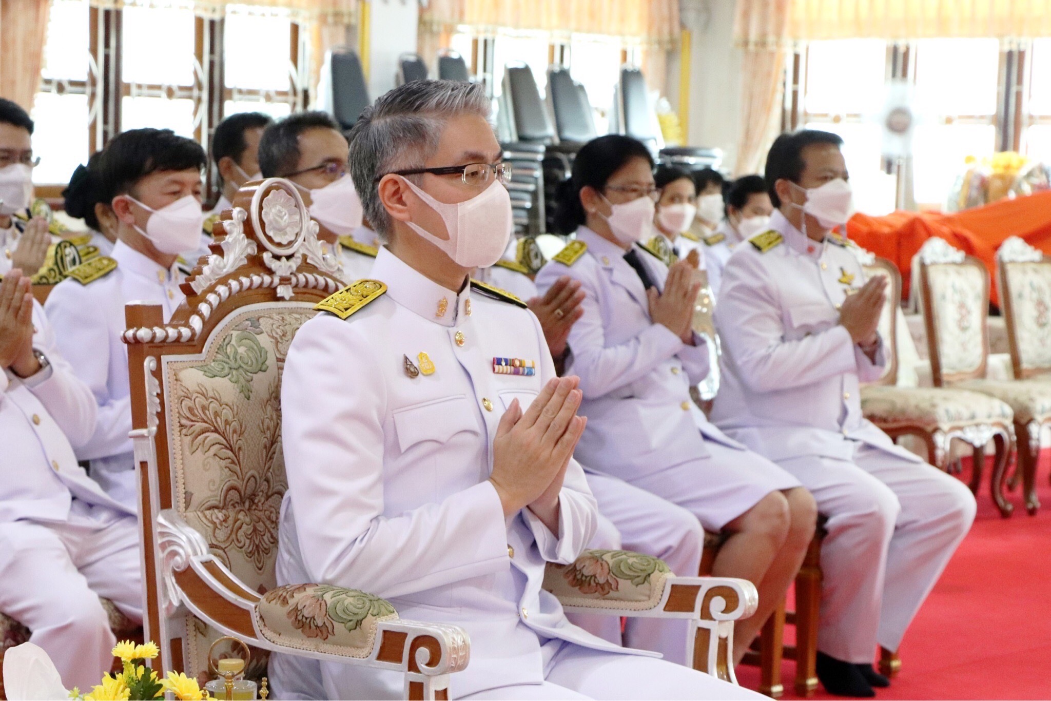สำนักงานเศรษฐกิจอุตสาหกรรม ร่วมพิธีทอดผ้าป่า ณ วัดทองนพคุณ จัดโดยกระทรวงอุตสาหกรรม 