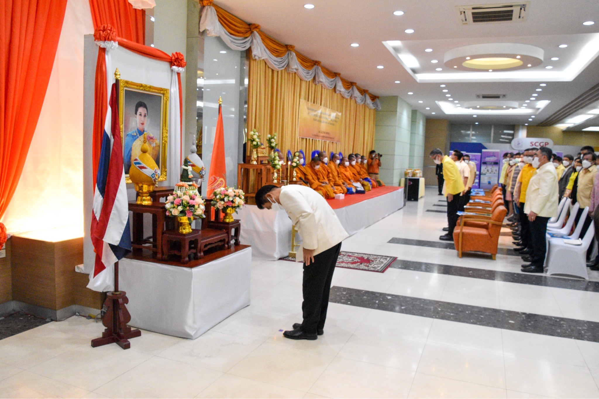 พิธีเจริญพระพุทธมนต์และเจริญจิตตภาวนา เพื่อถวายพระพรชัยมงคลแด่ สมเด็จพระเจ้าลูกเธอ เจ้าฟ้าพัชรกิติยาภา นเรนทิราเทพยวดี กรมหลวงราชสาริณีสิริพัชร มหาวัชรราชธิดา