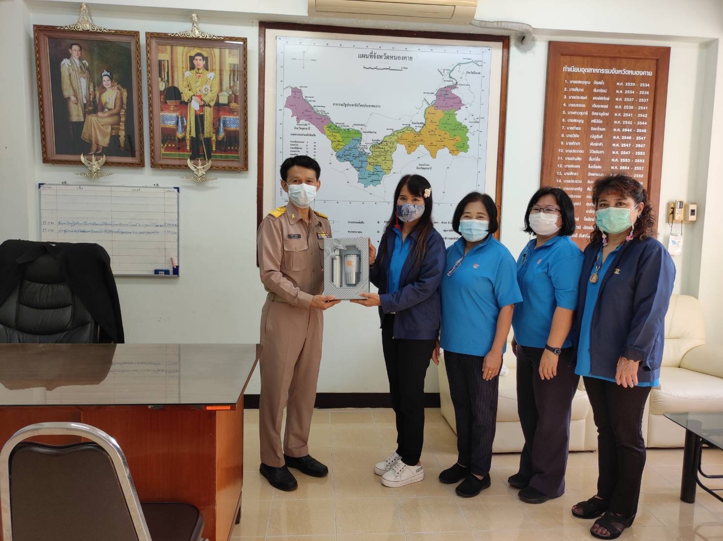 สศอ. เข้าพบและหารือกับ สอจ.หนองคาย ในโครงการพัฒนาความร่วมมือด้านอุตสาหกรรมกับประเทศเพื่อนบ้าน