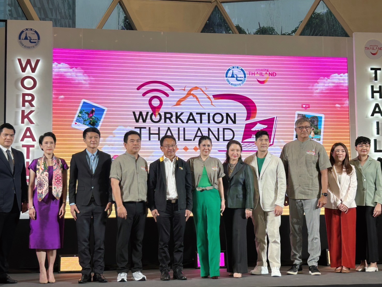 สศอ. ร่วมงานแถลงข่าวเปิดตัวโครงการ “Workation Thailand 100 เดียวเที่ยวได้งาน”