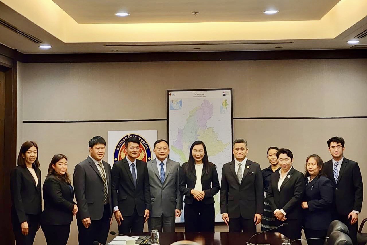 OIE Meets with the Thai Ambassador in Yangon, Myanmar