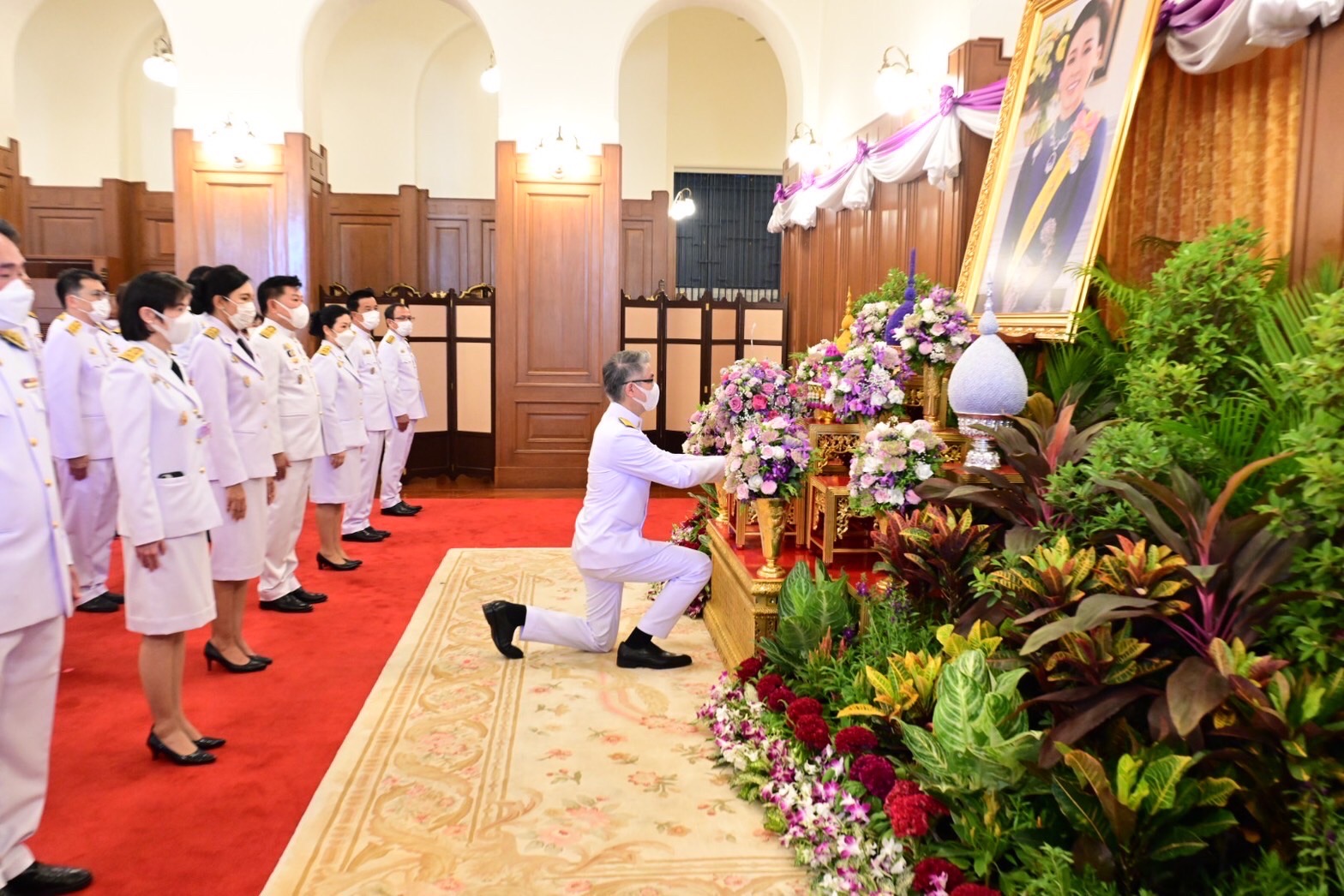 OIE Joins in Signing Blessings for H.M. Queen Suthida’s Birthday on June 3, 2023