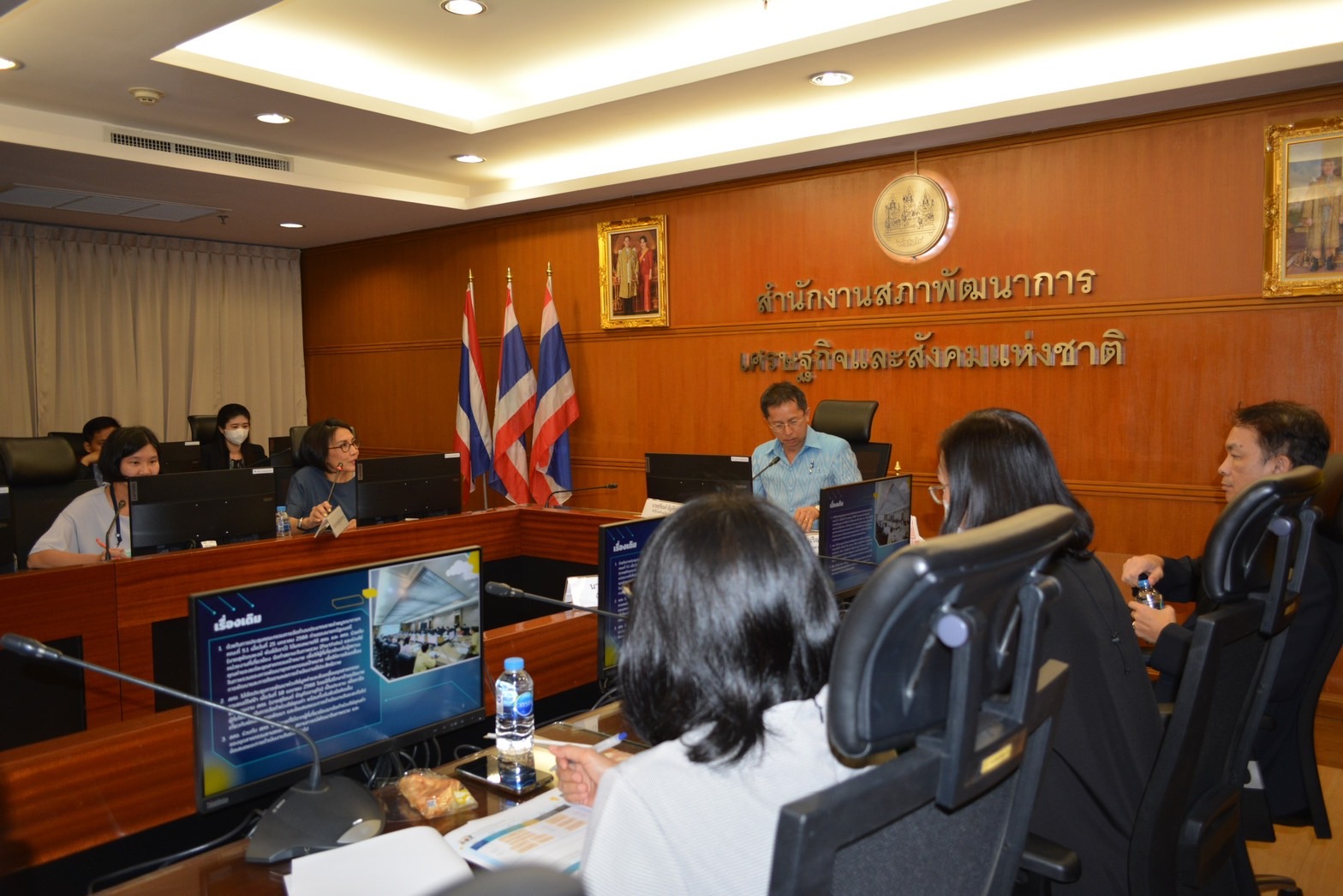 ารประชุมการรายงานผลการพัฒนาห่วงโซ่มูลค่าอุตสาหกรรมยานยนต์ไฟฟ้าของประเทศไทย