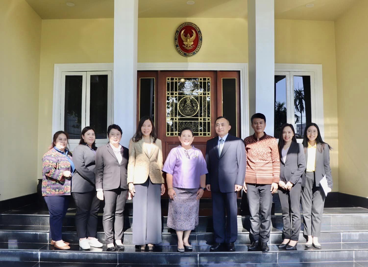 สศอ. และคณะเข้าพบเอกอัครราชทูต ณ เวียงจันทน์ สปป. ลาว สานสัมพันธ์ความร่วมมือพัฒนาอุตสาหกรรมเกษตรแปรรูป ส่งเสริมความมั่นคงทางอาหารอนุภูมิภาคแม่โขง-ล้านช้าง