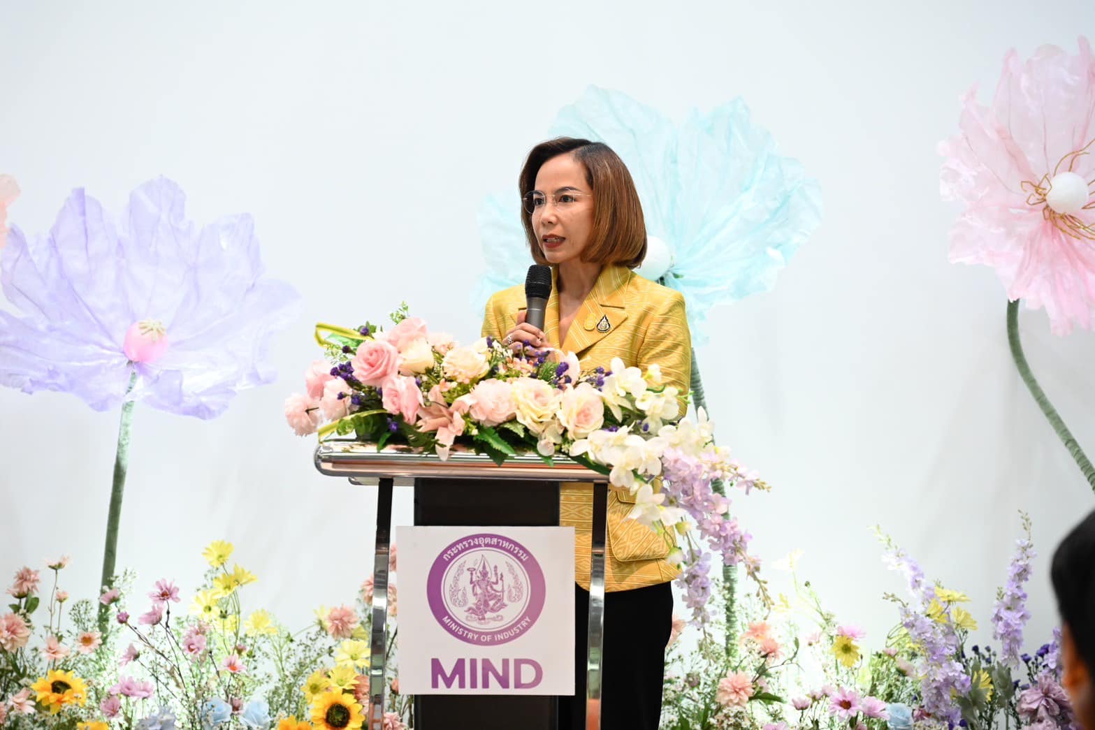 สศอ. ร่วมสืบสานประเพณีสงกรานต์  กระทรวงอุตสาหกรรม ประจำปี 2567