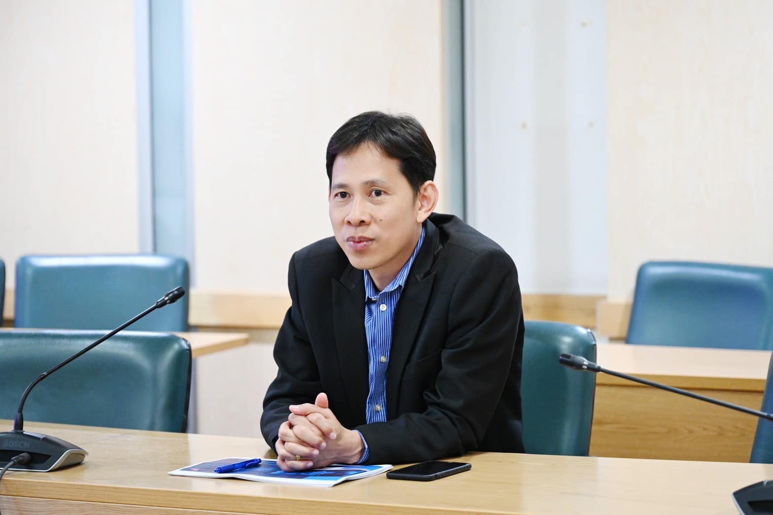การประชุมหารือความคืบหน้าการแก้ไขปัญหาอุปสรรคในการส่งเสริมอุตสาหกรรมป้องกันประเทศ โดยร่วมหารือกับสมาคมอุตสาหกรรมเพื่อการป้องกันประเทศ