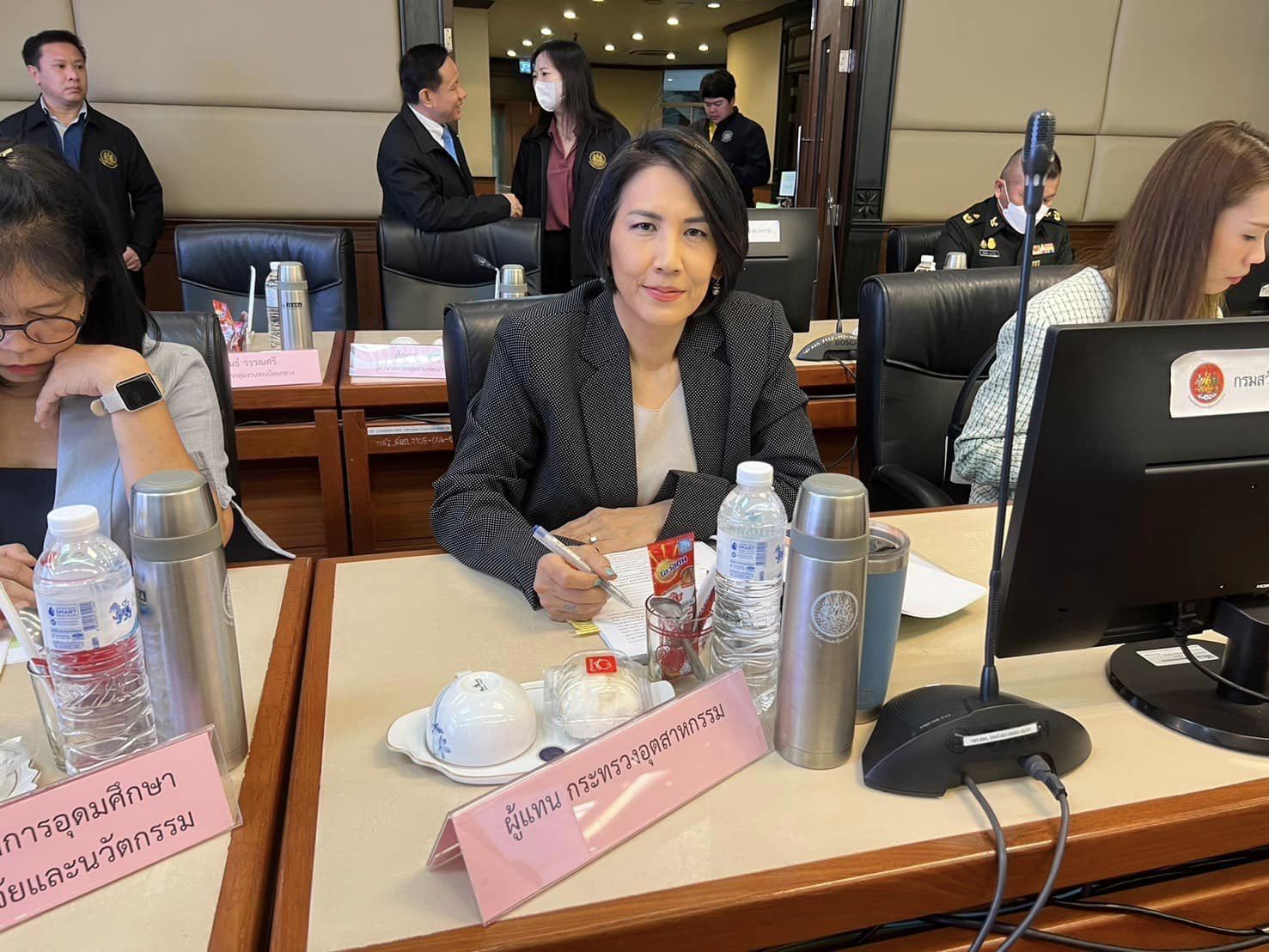 การประชุมคณะกรรมการขับเคลื่อนการให้สัตยาบันอนุสัญญาองค์การแรงงานระหว่างประเทศ (International Labour Organization: ILO) ฉบับที่ 87 ว่าด้วยเสรีภาพในการสมาคมและการคุ้มครองสิทธิในการรวมตัว ค.ศ. 1948 และฉบ
