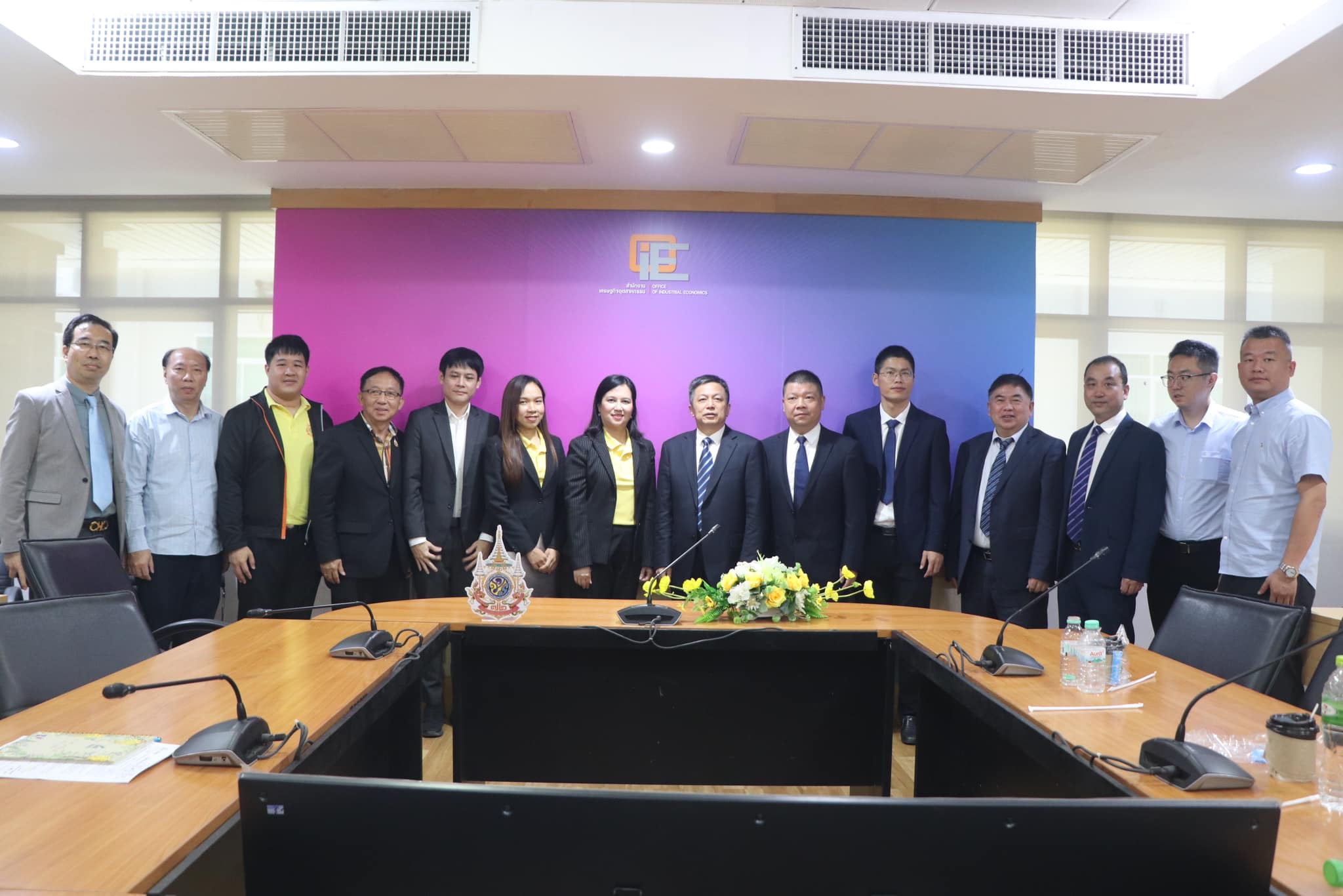 สำนักงานเศรษฐกิจอุตสาหกรรมให้การต้อนรับคณะผู้บริหารภาครัฐและเอกชนจากมณฑลหูหนาน สานสัมพันธ์ความร่วมมือด้านเศรษฐกิจอุตสาหกรรม การค้าและการลงทุน