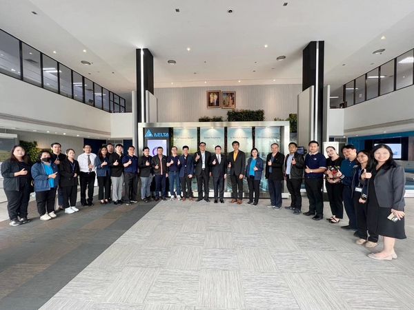 นายพฤกษ์ ผอ.กร.2 และนางสาวพธู ผอ.กร.1 นำคณะทำงานพิจารณารางวัลอุตสาหกรรมดีเด่น ประเภทอุตสาหกรรมและบริการแห่งอนาคต เข้าร่วมตรวจประเมินสถานประกอบการ site visit รอบที่ 2 ณ บริษัท เดลต้า อีเลคโทรนิคส์ (ประ