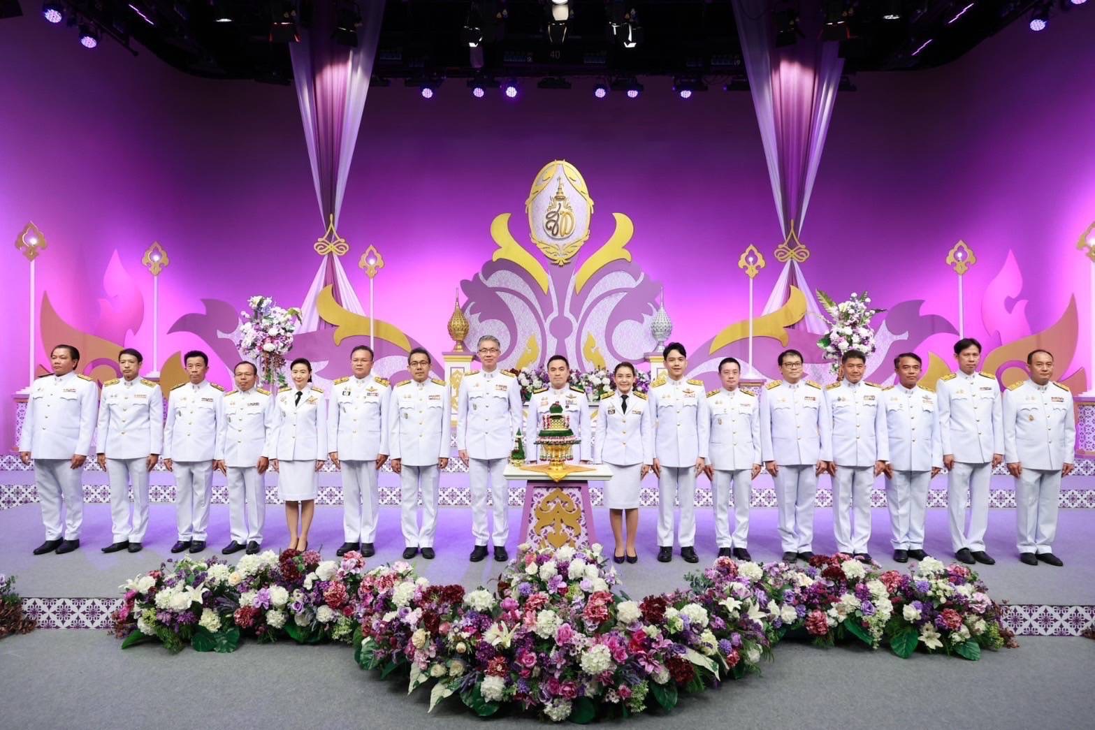 ผศอ.ภาสกร ร่วมบันทึกเทปถวายพระพรชัยมงคล สมเด็จพระนางเจ้าสุทิดา พัชรสุธาพิมลลักษณ พระบรมราชินี เนื่องในโอกาสวันเฉลิมพระชนมพรรษา 3 มิถุนายน 2568