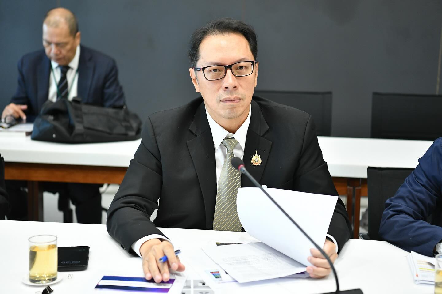 รศอ.ภัทรพล เข้าร่วมการประชุมคณะอนุกรรมาธิการติดตามความร่วมมือระหว่างประเทศด้านเศรษฐกิจ การค้าการลงทุน และแรงงานของไทย