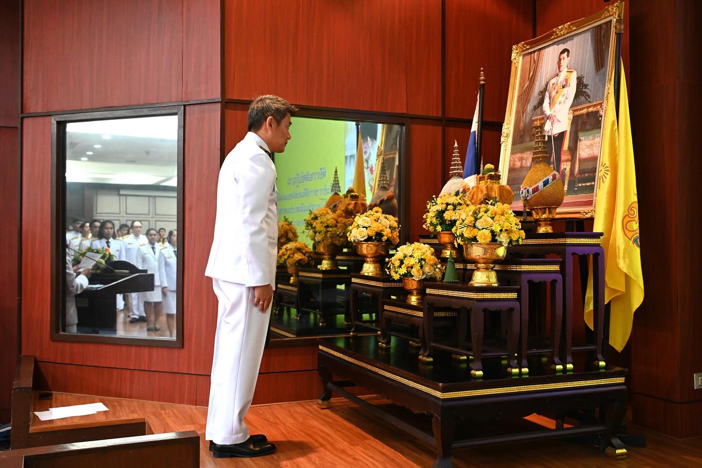 สศอ. จัดพิธีถวายสัตย์ปฏิญาณเพื่อเป็นข้าราชการที่ดีและพลังของแผ่นดิน ประจำปี 2568 และลงนามถวายพระพรชัยมงคล เนื่องในโอกาสวันเฉลิมพระชนมพรรษา 28 กรกฎาคม 2568