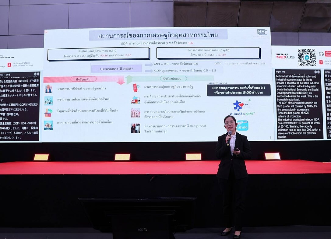 Empowering Industry with Innovation, Intelligence, and Sustainability เสริมพลังอุตสาหกรรมด้วยนวัตกรรม ความฉลาดเชิงดิจิทัล และความยั่งยืน