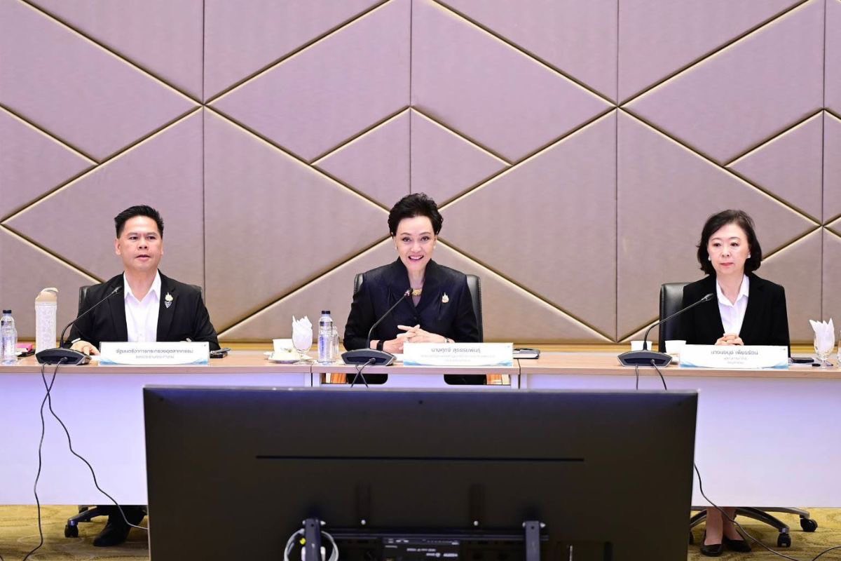 รัฐมนตรีว่าการกระทรวงอุตสาหกรรม เข้าร่วมการประชุมคณะทำงานยุทธศาสตร์เจรจาการค้าสหรัฐอเมริกา ครั้งที่ 1/2569