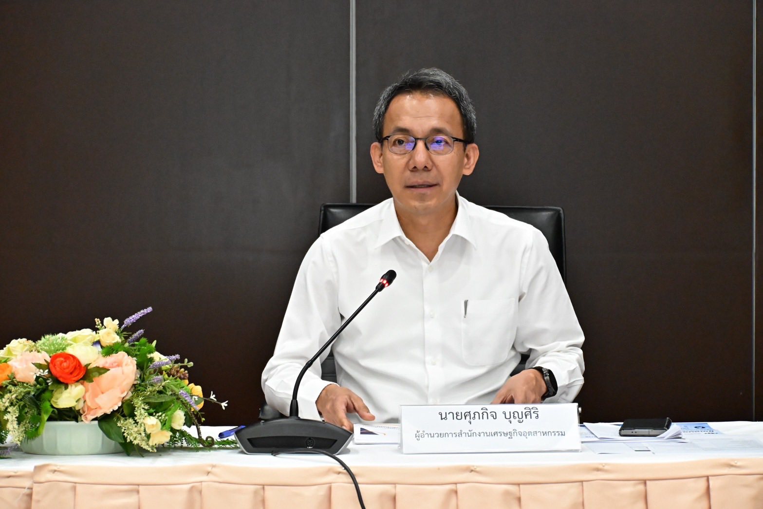สศอ. ติดตามและขับเคลื่อนอุตสาหกรรมหุ่นยนต์และระบบอัตโนมัติ ผ่านการประชุมหารือความคืบหน้าผลการดำเนินการและทบทวนมาตรการพัฒนาอุตสาหกรรมหุ่นยนต์และระบบอัตโนมัติ