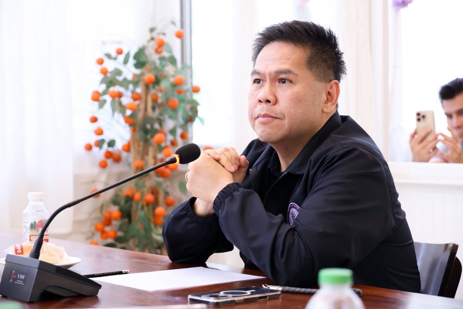 ผศอ.ศุภกิจ ร่วมลงพื้นที่ตรวจเยี่ยมการดำเนินงานร้านจำหน่ายสินค้า SME และผลิตภัณฑ์จากวิสาหกิจชุมชน