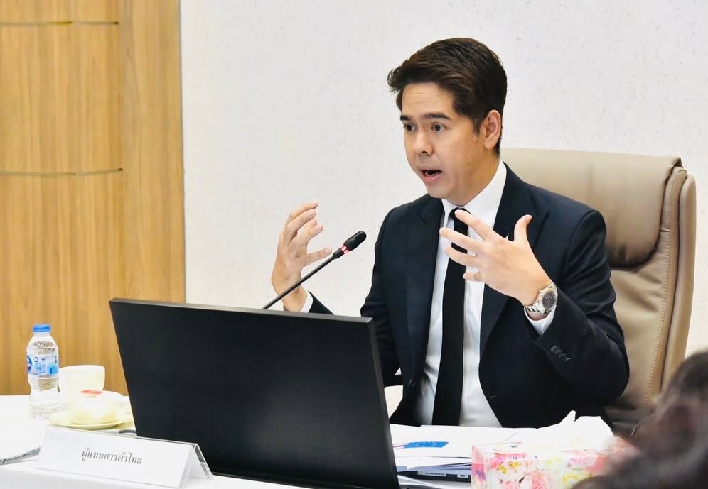 สศอ. เข้าร่วมประชุมหารือกับผู้แทนการค้าไทย เตรียมความพร้อมการเจรจาจัดทำความตกลงการค้าเสรีไทย–สหภาพยุโรป ด้านพลังงานและวัตถุดิบ