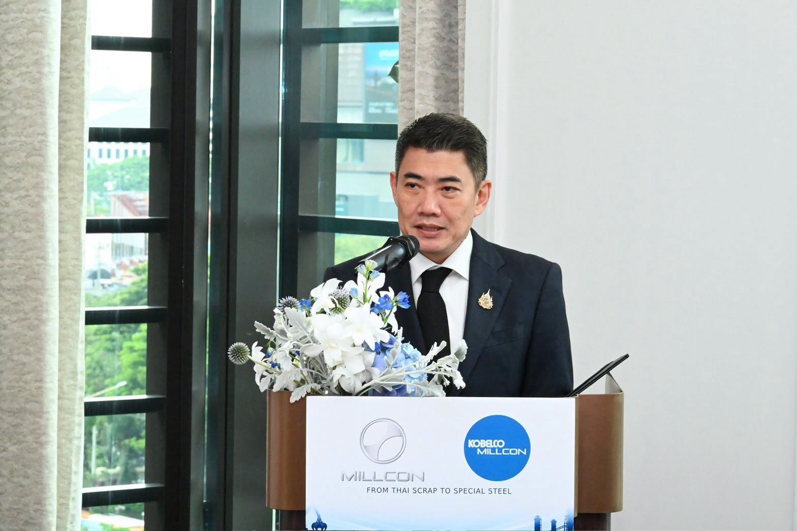 รปอ.ภาสกร ร่วมเป็นสักขีพยาน MOU ยกระดับอุตสาหกรรมเหล็กไทยตามแนวทาง Circular Economy สู่เหล็กคุณภาพสูง